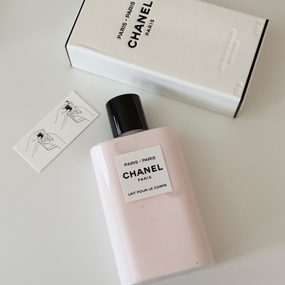 NWT Chanel Paris-Paris Les Eaux De Chanel Body Lotion